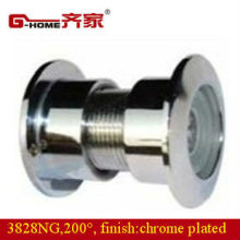 200 degree brass digital door eye viewer