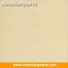 Newstar manufacture pure yellow quartz artificial quartz stones