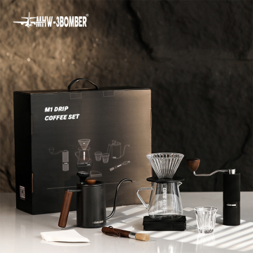 M1 Drip Coffee Set: Indoor, Outdoor, Travel Coffee Bag Manual Coffee Maker