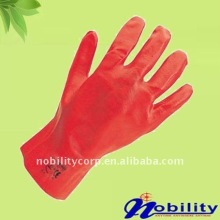 27CM knit wrist PVC coated gauntlet bee working gloves