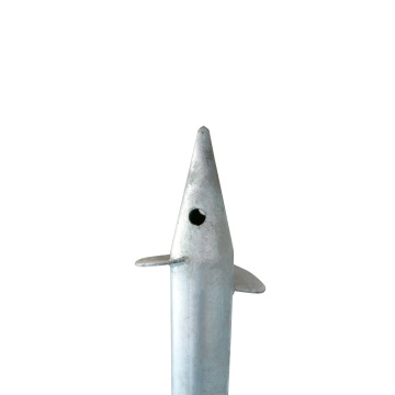 Hot dip galvanized guardrails Hot dip galvanized steel pipe pile/ground screw Manufactory