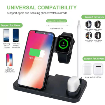 3 in 1 qi wireless charger/bluetooth mobile charger