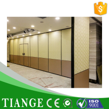 Movable acoustic floor to ceiling partition wall soundproof partition wall