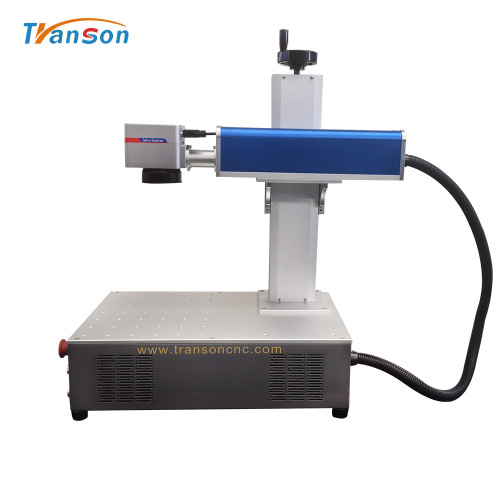 Compact desktop 30w fiber laser marking machine