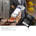 Replacement PAX A920 IS900 POS terminal battery