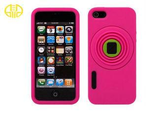 Funny black Silicone Smartphone Protective Cases Camera sty