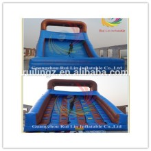 Rui Lin interesting inflatable climbing slide with water pool
