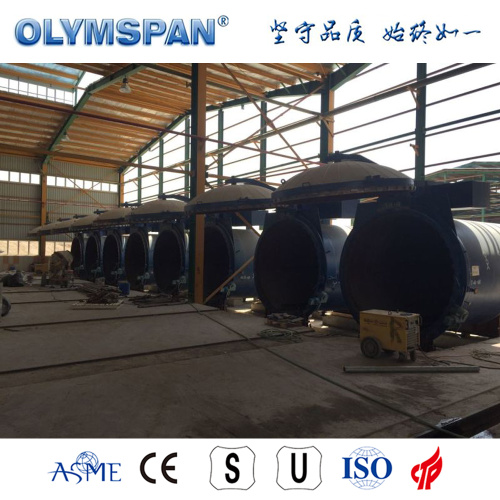 ASME standard cement block fabrication autoclave