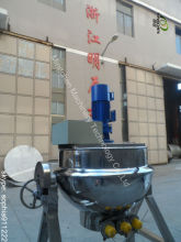 high quality stainless steel electric and steam heating industrial steam cooking kettle