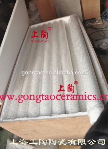 Ceramic refractory tube