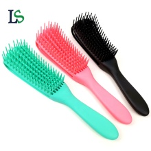 Custom Logo Detangling Combs and Brushes for Professional Women with Afro Hair