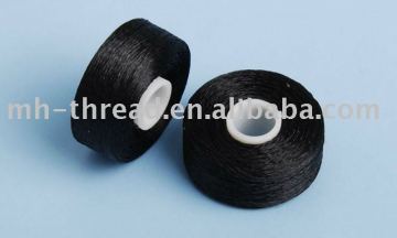 Pre-wound bobbin thread