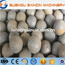 steel grinding forged balls, dia.20mm to 125mm forged steel balls, steel forging media balls