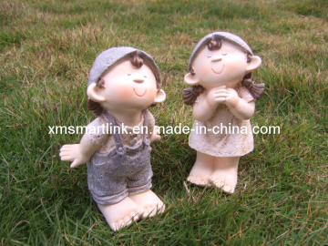 Polyresin Garden Sculpture Doll Decoration Crafts