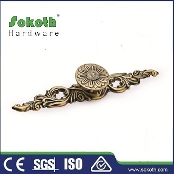 Classical Zinc Alloy cabinet pull handle lever handle furniture handle
