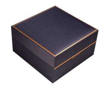 Custom High Quality Christmas Black Flower Gift Box