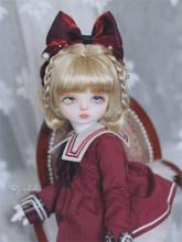 BJD Red Bow Hairband For SD/MSD Jointed Doll