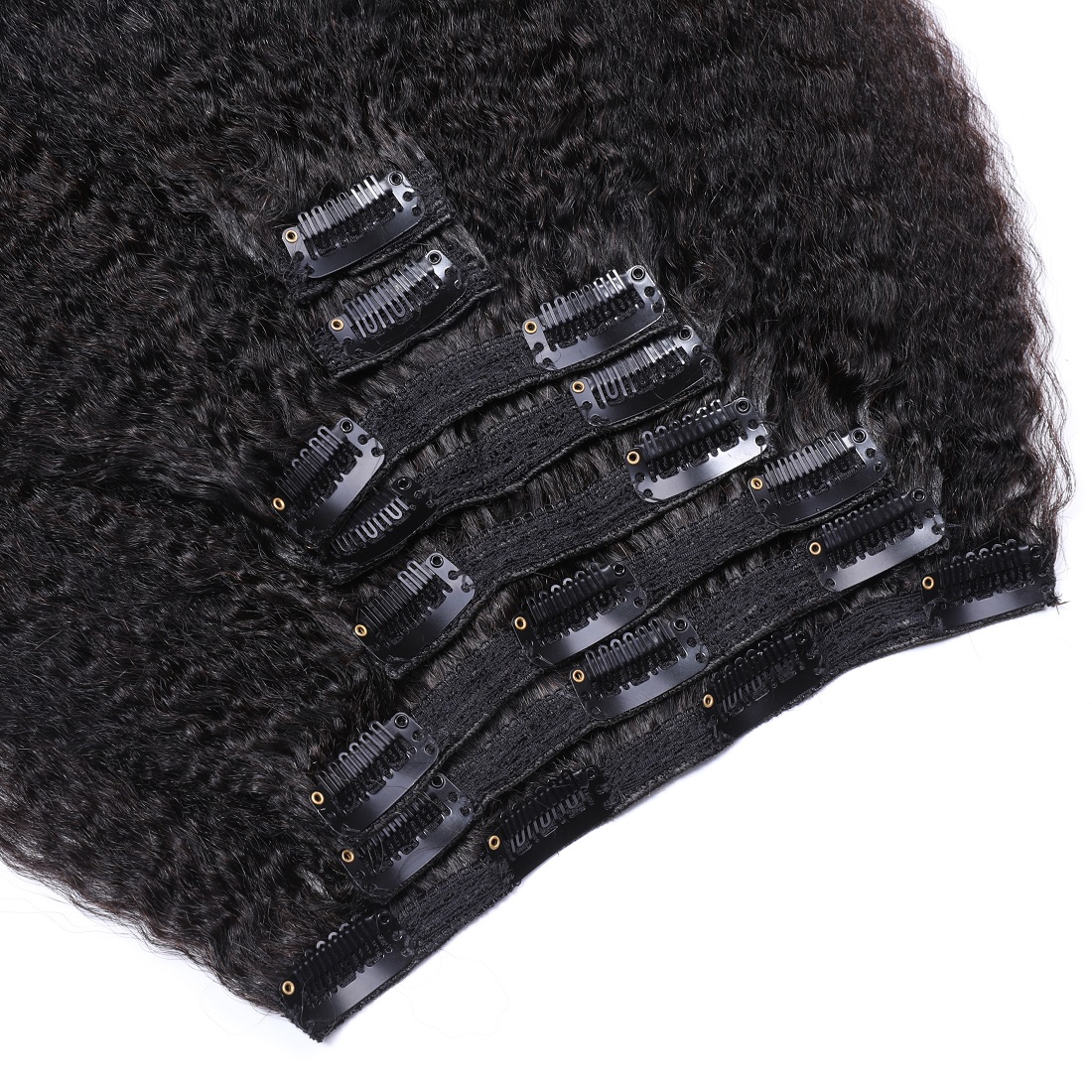 SPARK 100% Russian Human Remy Hair Clip ins Wholesale Invisible Seamless Clip in Hair Extension Human Hair