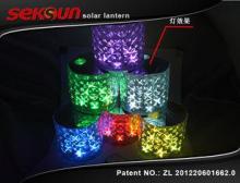 Color Changing Remote Control Battery Powered Lantern Light