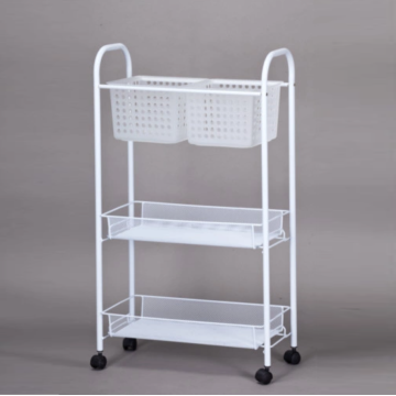 Stainless steel trolleys for kitchen