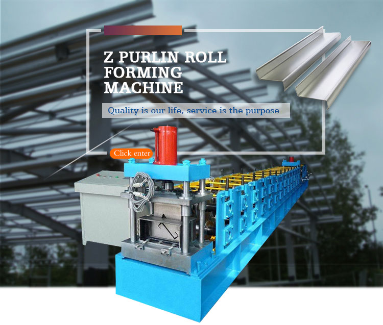 Steel frame machine ,purlin roll forming machine for sale