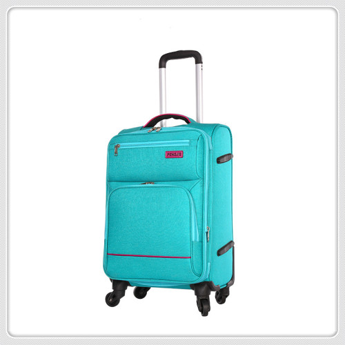 Sesuaikan warna 1680D Oxford Soft Nylon fabirc luggage