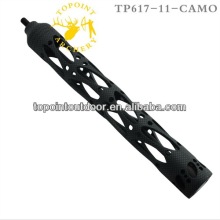 Topoint Archery,Bow stabilizer,TP617-11-CARBON,CNC machined,11",10 oz,CARBON VERSION