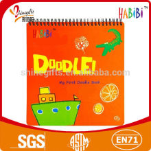 colourful Doodld Coil Book for children
