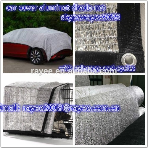 China Aluminet Shade Cloth shade net car park cover 50 - 80%/aluminet chine,aluminet toile d'ombrage