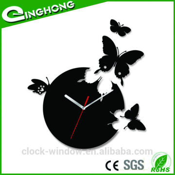 metal wall clock, metal clock, fashion clock