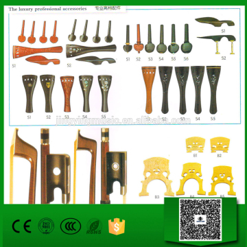 Violin Fittings, Violin Accessories, Violin bow/violin tuner/violin briage/violin tailpiece/violin chinrest/violin shoulder-rest