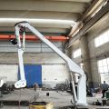 Marine deck crane 0.99T10M folding boom marine crane with compact structure