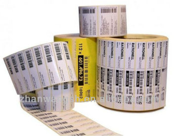 barcode label stickers printing, adhesive barcode labels, cusom barcode labels