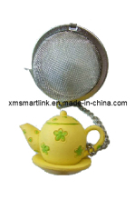 Sculpture Tea Pot Tea Infuser, Stainess Steel Tea Ball Infuser