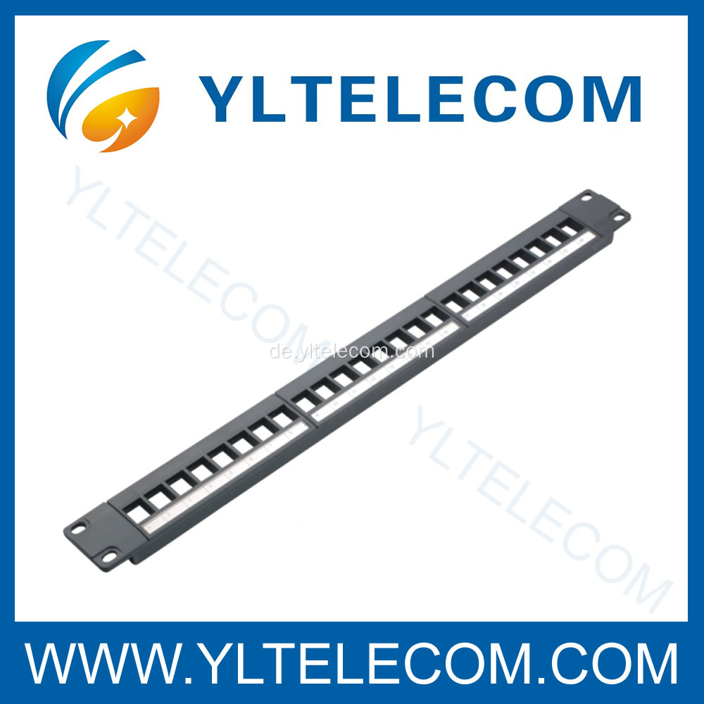 Patchpanel 24port Unequiped