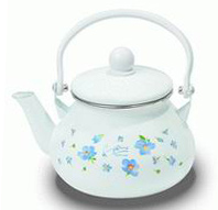 Round Enamel Kettle