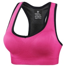 Plus Size Women's Quick Dry Yoga Bra Pullover Activewear