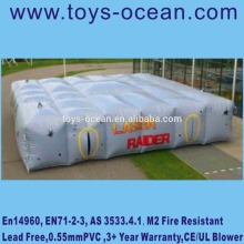 Interactive game inflatable castle maze for laster tag, inflatable laser tag equipment
