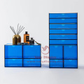 Custom plexiglass storage organizer with drawers