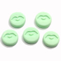 Kawaii rond bonbons résine Cabochon Simulation nourriture avec forme de lèvre en gros bricolage accessoires de cheveux fabrication de bijoux