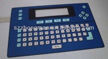 Computer keyboard membrane keypad panel
