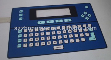 Computer keyboard membrane keypad panel