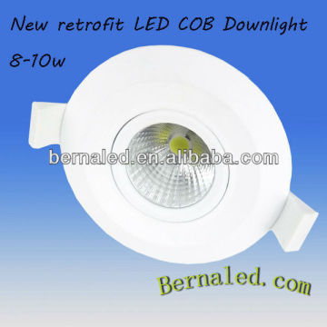 New COB led downlight white color