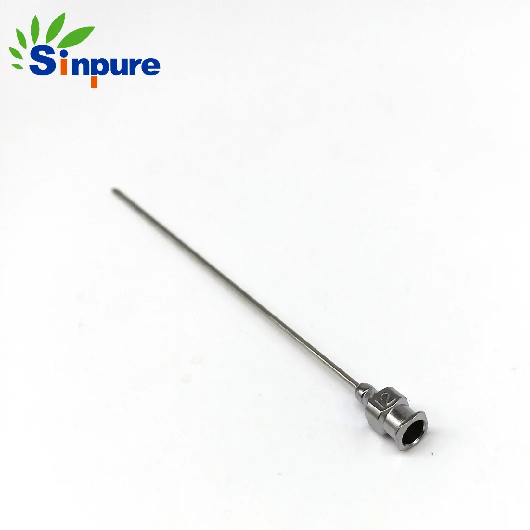 Customized Flexible Micro Dermal Filler Cannula Blunt-Tip