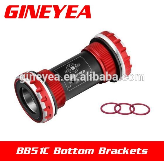 Se encaixa 68 ou 73mm English Threaded BB Shell Bottom Brackets MTB Road Mountain Bike Front Choques