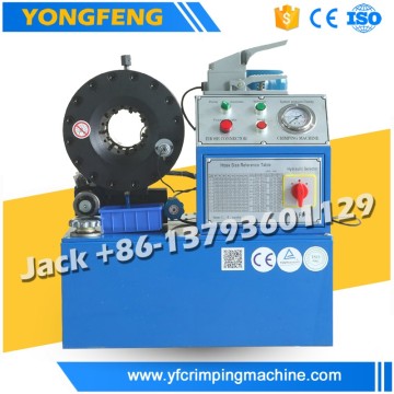 air hose hydraulic crimping machine 2 inch press swaging machine