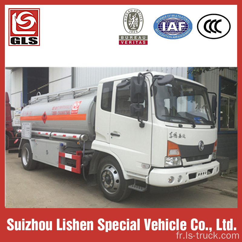 Camion-citerne de transport de carburant de 10000L 4X2 Dongfeng