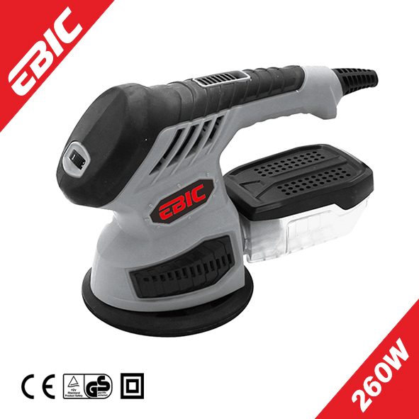 FIXTEC 450W Random Orbit Sander Rotary Sander with aluminum base