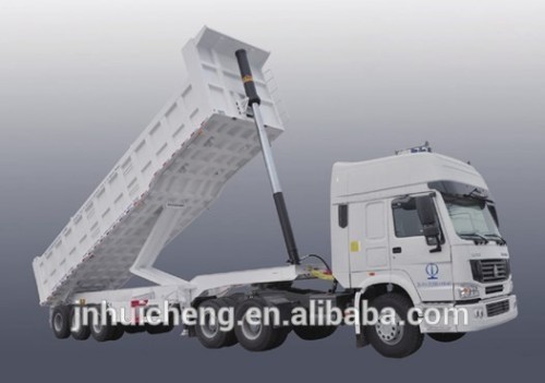 Hot sale!3 axle farm tractor semi trailer / tipper trailer made in China                        
                                                                                Supplier's Choice