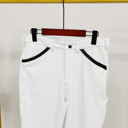 Equestrian Clothing White Breeches For Men